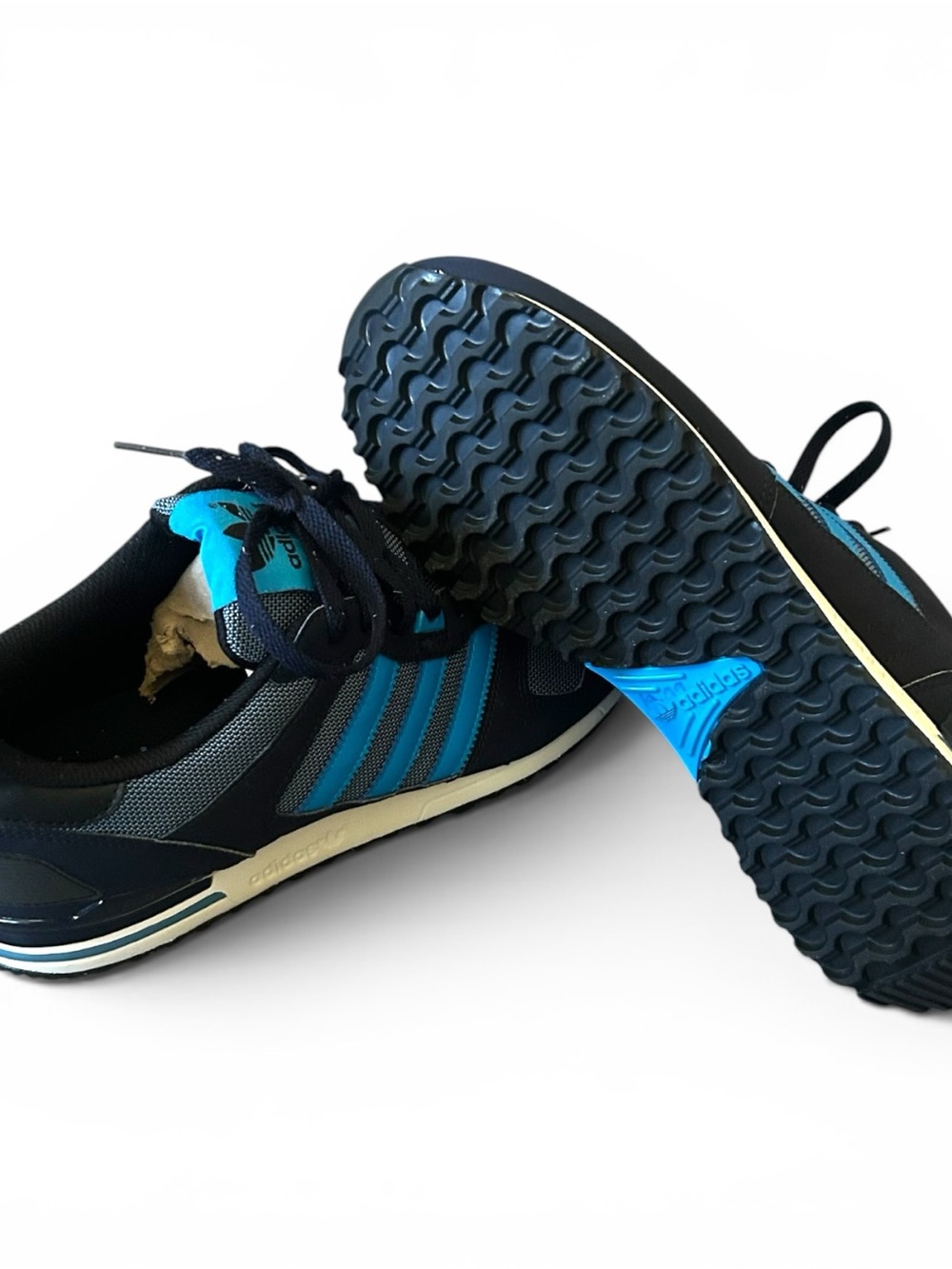 Adidas Originals ZX 700 Navy/Blue Running/Golf Size 10.5 - Picture 4 of 5